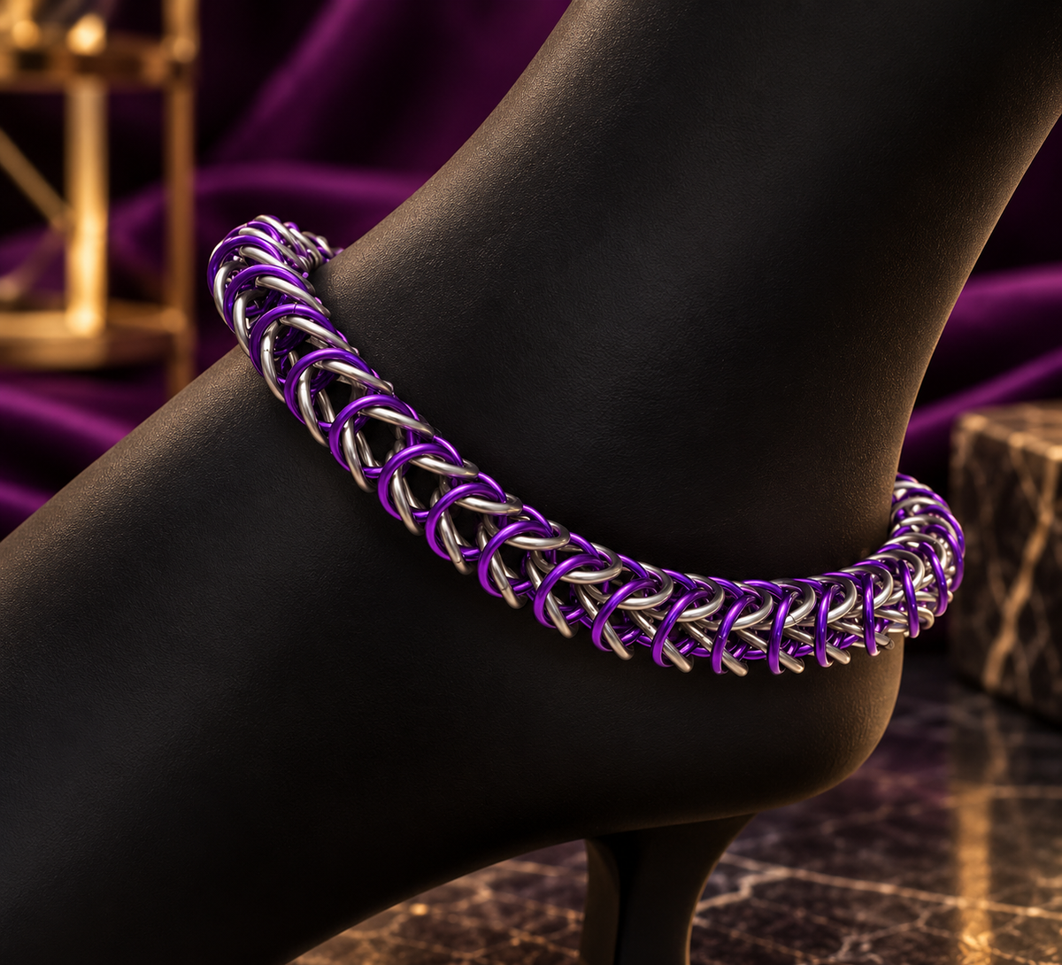 Box Chain Weave - Anklet/Bracelet