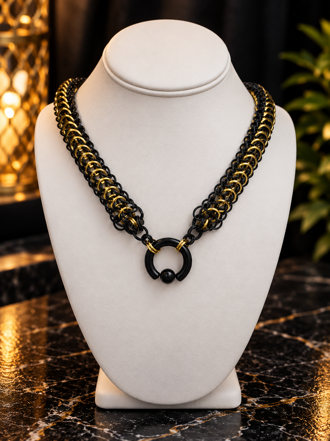 Persian Dragonback Weave - Collar/Necklace