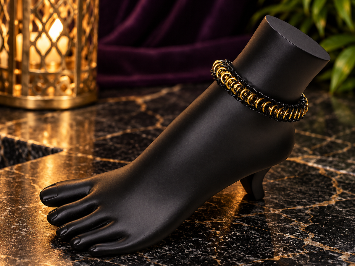 Persian Dragonback Weave - Anklet/Bracelet