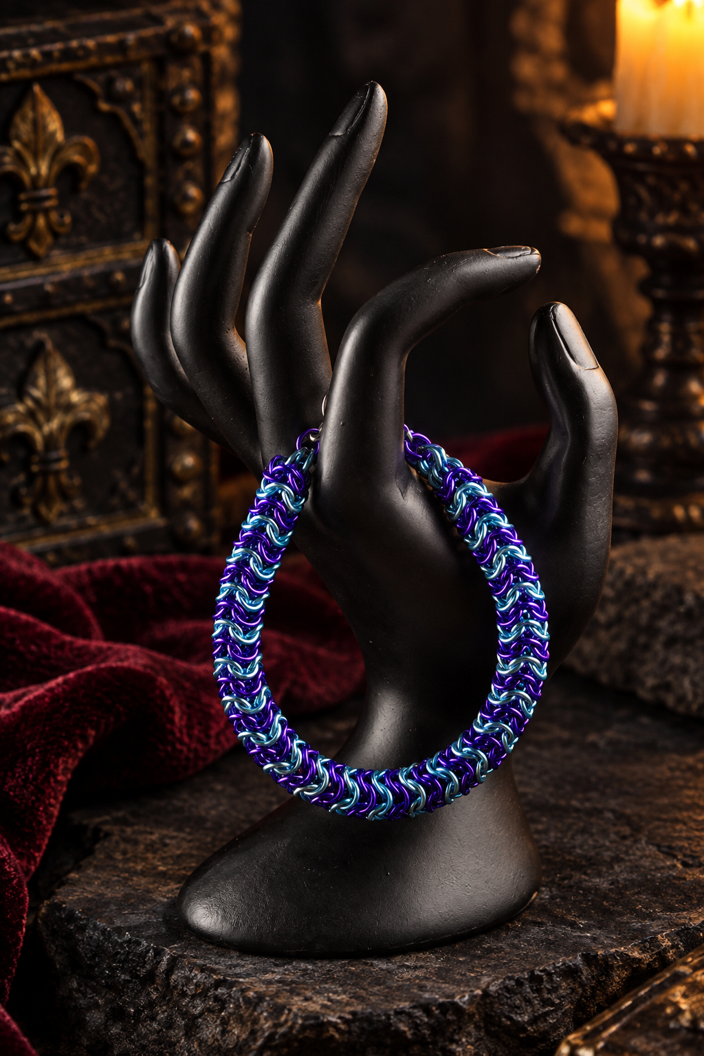 Roundmaille Weave - Collar/Necklace